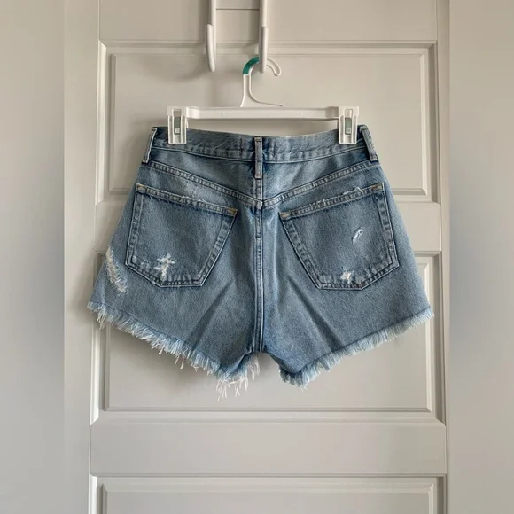 Agolde Parker Vintage Cut Off Short in Swapmeet 27 - Picture 5 of 9